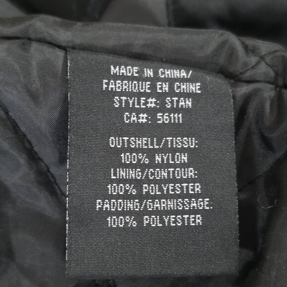 Schott NYC Jacket Flyer's Man M Black Army Type  U LS Pockets Two Way Zip Chore - Picture 9 of 16